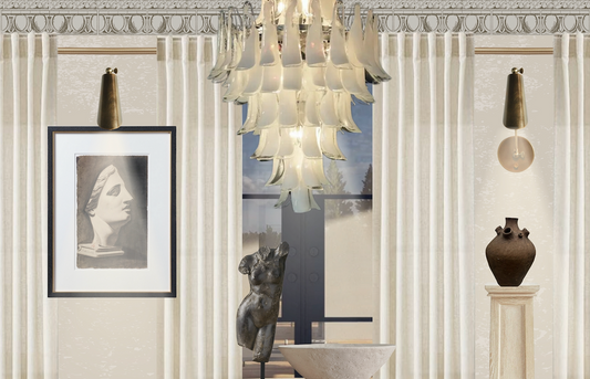 Elevating Entryways: A California Estate Foyer Inspired by European Elegance